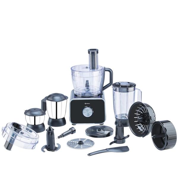 Bajaj FX-1000 Dlx 1000 Watts Food Processor And Mixer Grinder With 9 Attachments