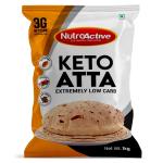 NutroActive Keto Atta Net Carb (3g Net Carb Per Roti) Extremely Low Carb Flour - 1kg