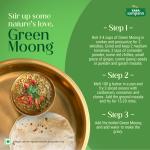 Tata Sampann Unpolished Green Moong Dal (Whole), 500gm
