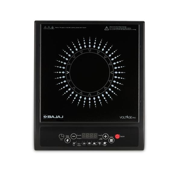 Bajaj Splendid 120TS 1200 Watts Tempered Glass Induction Cooktop With Tact Switch