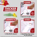 Harpic Disinfectant Bathroom Cleaner Liquid, Lemon - 1 L