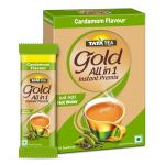 Tata Tea Gold All-in-1 Instant Premix Cardamom Tea, 14g Per Serve