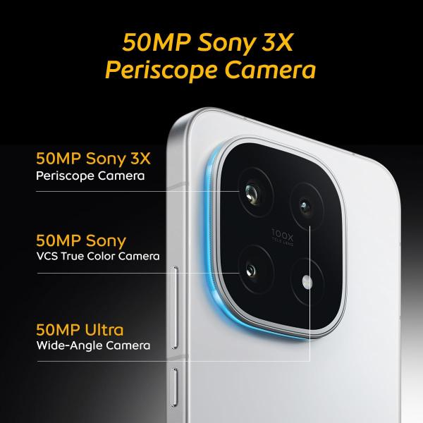 iQOO 15 (Alpha, 12GB RAM, 256GB Storage) | Fastest Snapdragon 8 Elite Gen 5 Processor* | Origin OS 6 - Out of The Box* | Samsung 2K M14 Lead OLED Display - First time Ever in Android