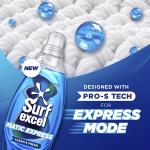 Surf Excel Matic Express Liquid Detergent, Express Clean with 2X Freshness Action 2ltr pouch