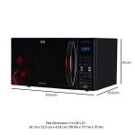 IFB 30 L Convection Microwave Oven (30FRC2, Floral Pattern) (Black), STANDARD