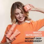 Wella Professionals Invigo Nutri-Enrich Hair Mask | 150 ml | Nourishing, Hydrating Hair Treatment for Dry & Damaged Hair