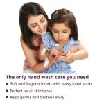 Santoor Mild Gentle Hand Wash 1300ml with Goodness of Lotus & Tulsi| Rich Lathering Formula with Anti-Bacterial Properties|