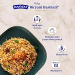 Daawat Biryani Basmati Rice, 5 Kg| World s Longest Rice Grain expands 24mm*