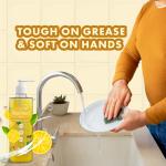 Kleenest Natural Dishwash Liquid 2 litre | With Lemon Odour Busters |