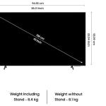 Samsung 108 cm (43 inches) D Series Brighter Crystal 4K Dynamic Ultra HD Smart LED TV UA43DUE80AKLXL (Titan Gray)