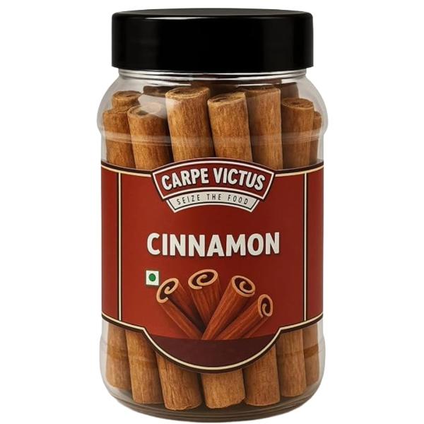 Carpe Victus Whole Dalchini Cinnamon Sticks 100g | Cinnamon for Cooking, Baking & Beverages