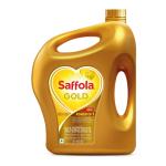 Saffola Gold Refined Cooking oil | Blend of Rice Bran & Sunflower oil | Helps Keeps Heart Healthy | 1 Litre jar