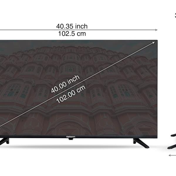 Karbonn 102 cm (40 inches) Kanvas Series Full HD Smart Android LED TV KJS40ASFHD (Black)