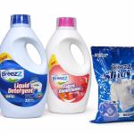 GROCERY Breezz Laundry Combo Pack, Liquid Detergent Matic, Fabric Conditioner After Wash, Shine Washing Powder, 3D Foam Action, Removes Tough Stains, Softens Clothes, 3 Items