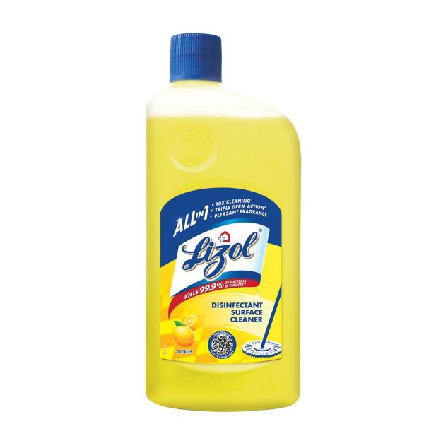 Lizol Disinfectant Floor Cleaner, Citrus 975ml