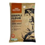 Two Brothers Organic Farms - Khapli Wheat Flour (2kg) | Low-Gluten Wheat Flour | High Dietary Fiber for Easy Digestion