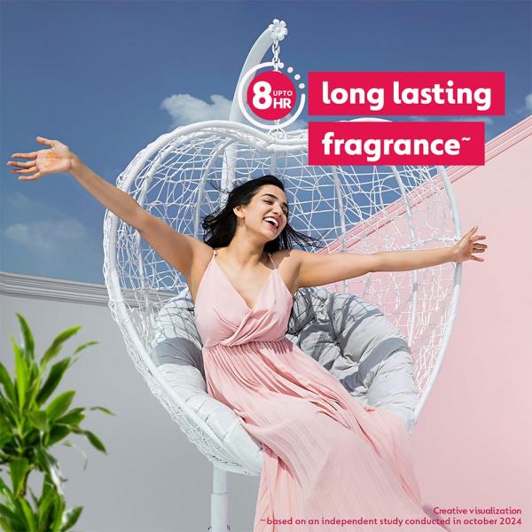 Dettol Body Wash and Shower Gel for Women and Men with Rosewater and Hibiscus- 250ml | 8hr long lasting fragrance