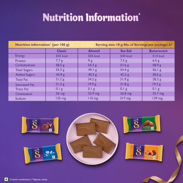 Cadbury Dairy Milk Silk Miniatures Premium Assorted Chocolate Gift pack, 240 g