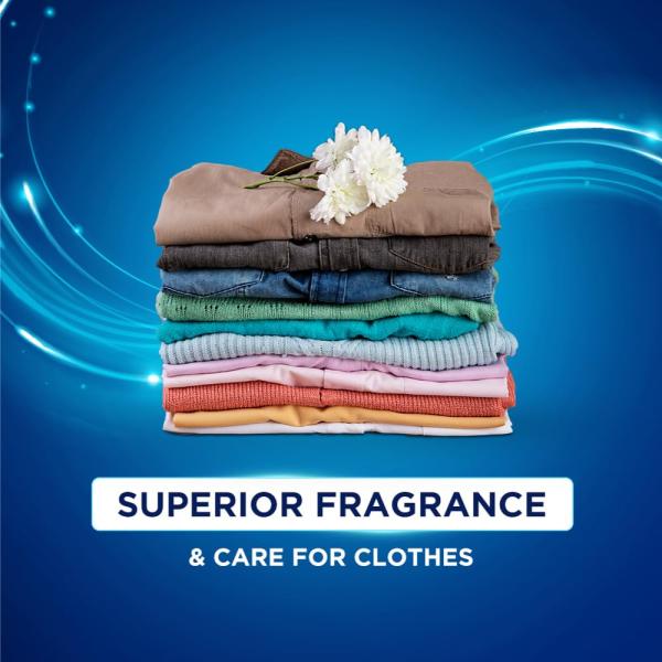 Surf Excel Matic Top Load Liquid Detergent 5L Refill Pouch, Specially designed to remove Tough Dried Stains, 1st time in Washing Machine