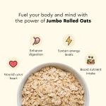 Nourish You Rolled Oats 1.2 kg – 100% Wholegrain Oatmeal