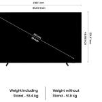 Samsung 247 cm (98 Inches) 4K Ultra HD Smart TV (UA98DU9000UXXL, Black)