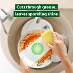 Dettol Dishwash liquid and Kitchen Gel || Cuts Tough Grease || Remove germs || Lemon Fragrance ||1500ml (Refill Pack)