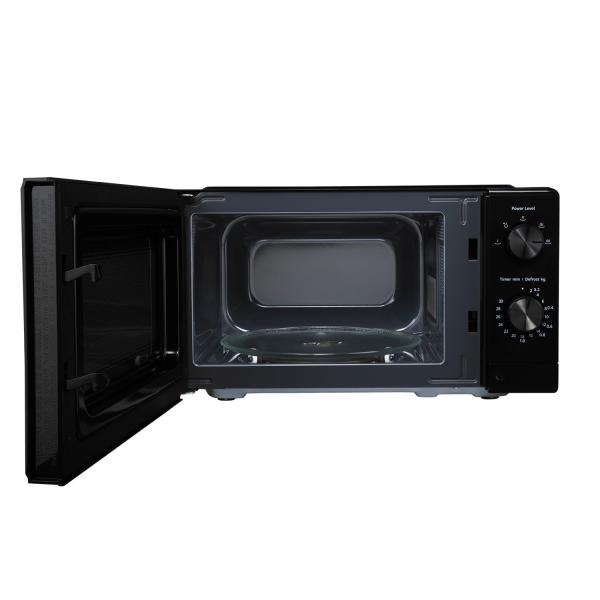 Haier 19 L Inverter Technology, Light Weight, Defrost, 5 Power Levels Solo Microwave Oven (HIL1901MBPB, Black)