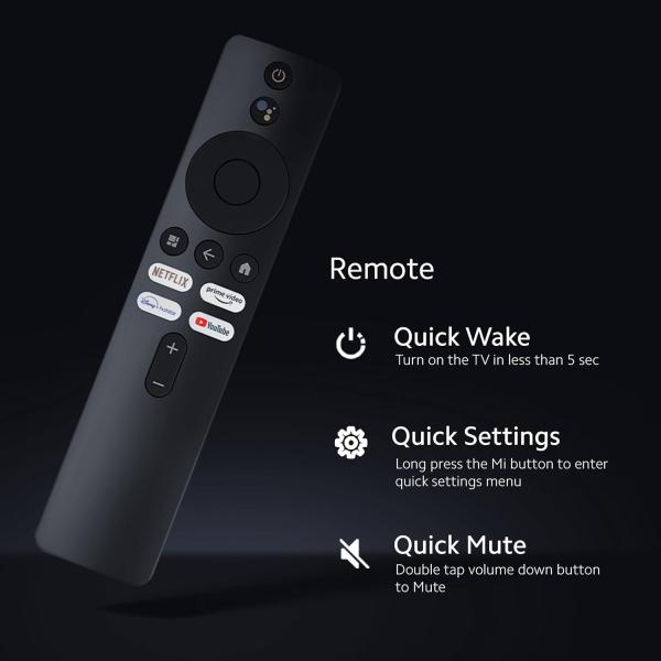 Xiaomi 125 cm (50 inches) X Pro 4K Dolby Vision IQ Series Smart Google LED TV L50M8-5XIN (Black)
