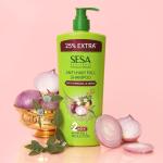 SESA Ayurvedic Anti Hairfall Shampoo For Dry And Frizzy Hair Reduces Hairfall Made With 6 Ayurvedic Herbs Paraben Free Shampoo - 500ml + 500 ml grocery