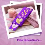 Cadbury Dairy Milk Silk Valentine's Heart Blush Chocolate Bar Gift Pack, 250 g