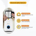 Atomberg Yulia 750 Watt Mixer Grinder | 4 Multipurpose Jars including Chopper Jar | Coarse Mode for Silbatta-like Textures | Powerful Intelligent Motor | Advanced Safety Features | Snow White