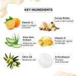 Colorbar Co-earth Vitamin C Body Lotion 300ml I Non-greasy, non-sticky body lotion I Reduce skin sagging & dark spots