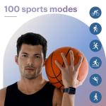 Noise Pulse 2 Max 1.85" Display, Bluetooth Calling Smart Watch, 10 Days Battery, 550 NITS Brightness, Smart