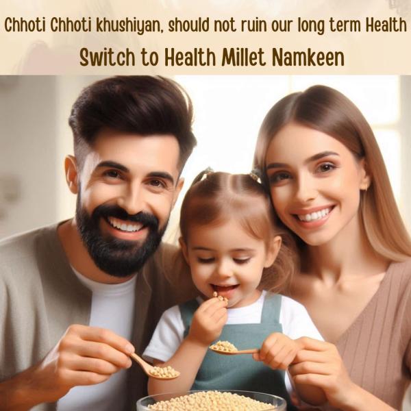 Tummy Friendly Millet Namkeen Mixture for Kids &Adults