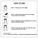 The Man Company Charcoal Tan Removal Face Scrub for Glowing Skin | Anti Acne, Blackhead Remover for Oily Skin