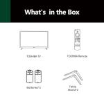 TOSHIBA 100 cm (40 inches) V Series HD Ready Smart LED TV 40V35RP (Black)