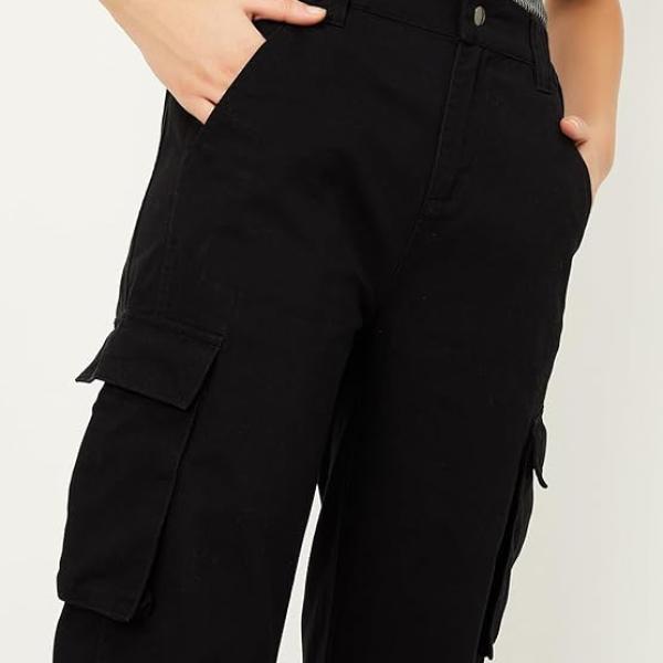 WOMEN CARGO JEANS