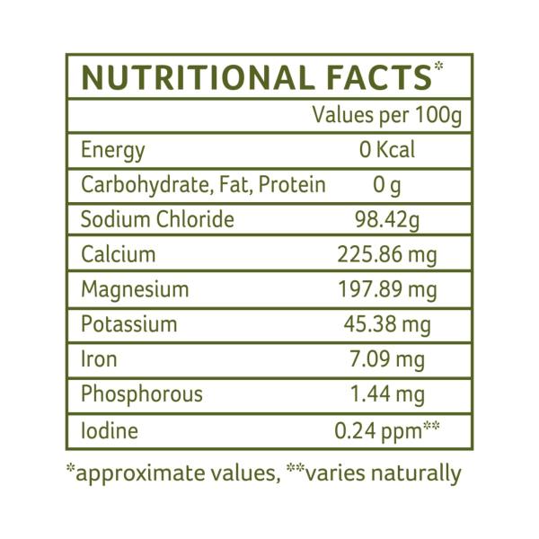 A TATA Product - Organic India Pink Rock Salt, 1Kg Pouch