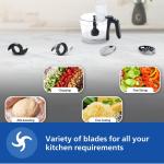 Philips Stainless Steel Mixer Grinder + Food Processor,