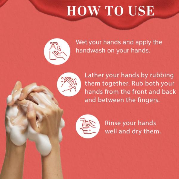 Khadi Natural Rose Hand Wash | Hydrating & Soothing Cleanser |