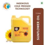 Reviva Well Being Cold Pressed Sunflower Oil 5L | 100% Pure & Natural
