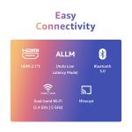 MI Xiaomi 108 cm (43 inches) A Pro 4K Dolby Vision Smart Google LED TV L43MA-AUIN (Black)