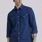 Casual Shirts for Men with Spread Collar, Full Sleeves