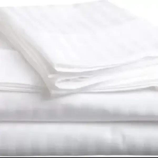 Double bed with two pillow covers