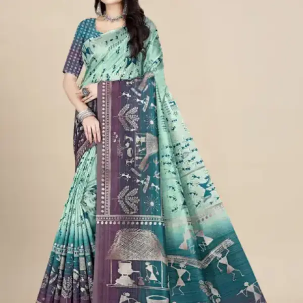 Tussar Silk Saree