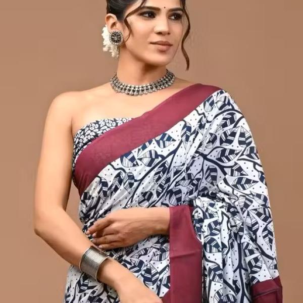 women cotton saree