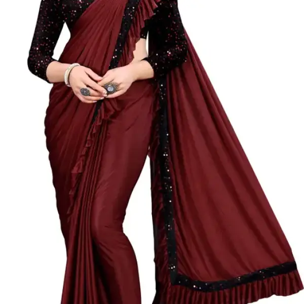 Lycra Blend Saree