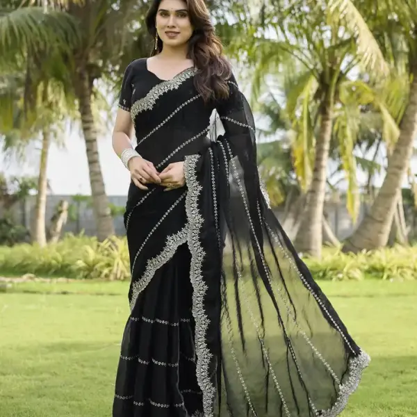 women jimmy choo saree