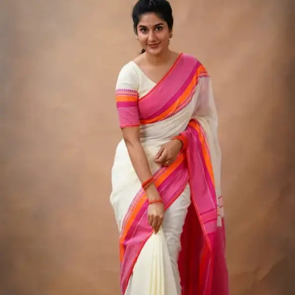 women khadi saree