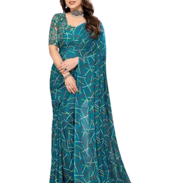 Saree and Bag (combo)